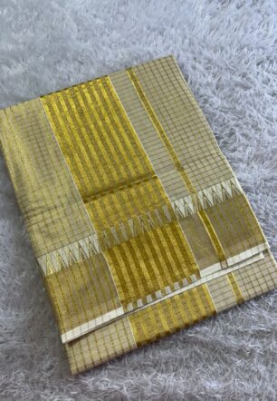 PALLAVI - Check Tissue Saree