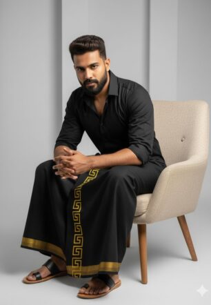 John wick balck golden Dhothi