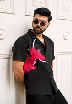 Mens Cotton Printed Shirt