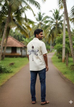 Mens Cotton Printed Shirt