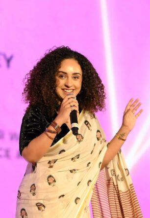 Peraly maaney inspired doodle cotton saree